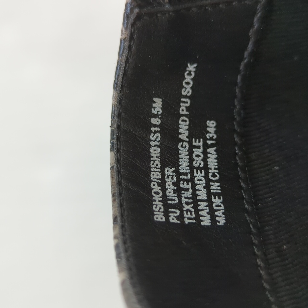 Steve Madden Snake Skin Print Block Heel Mule Sli… - image 2